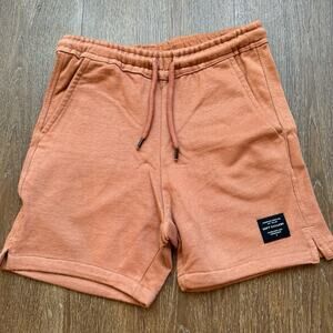 Soft Gallery Boys Fleece Shorts Rust Sz 6
